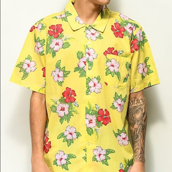 Obey Unisex Hawaiian Shirt - Picture 1 of 9